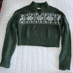 LA Hearts/PacSun green knit sweater